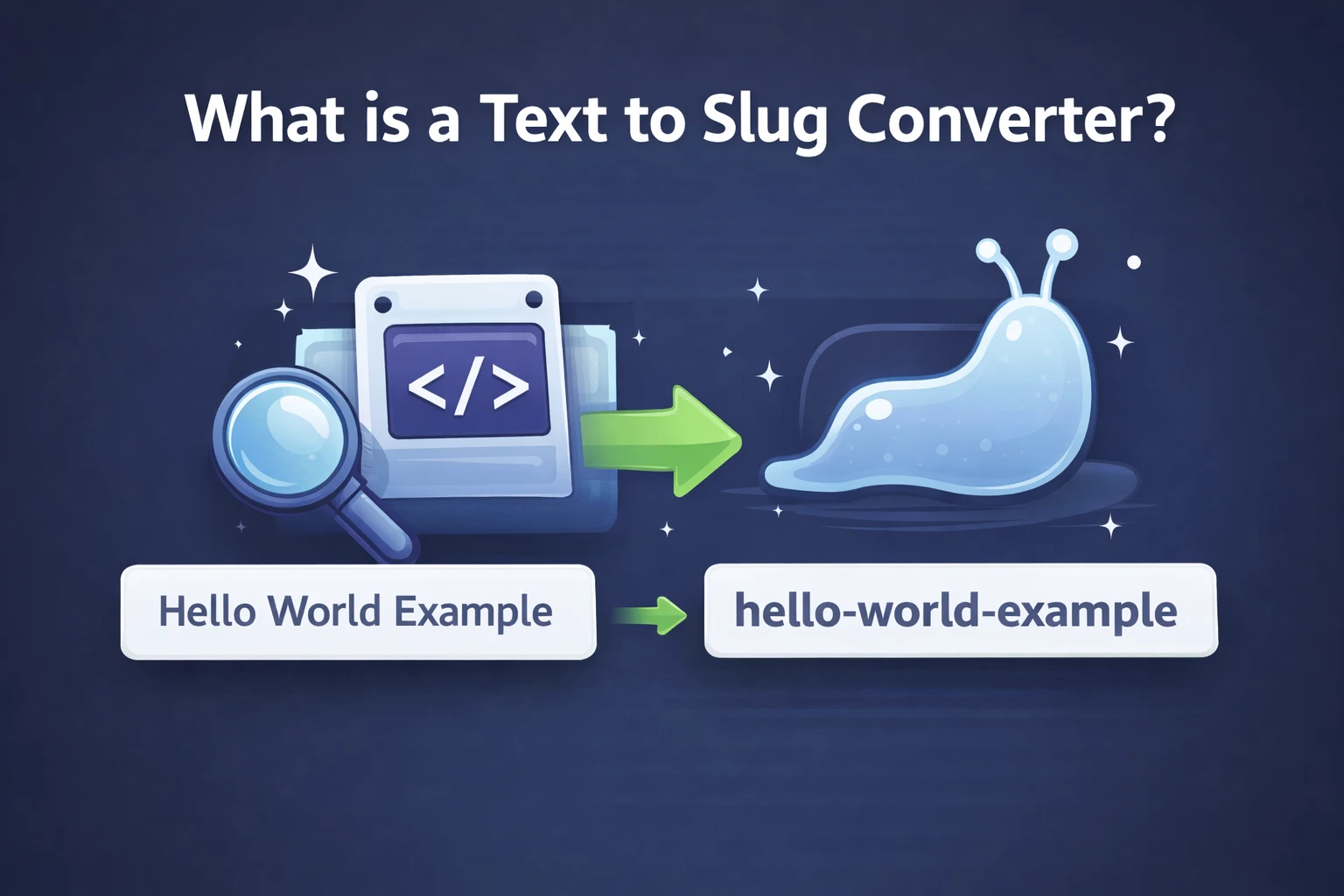 What is a Text to Slug Converter?